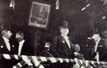 Kutlamalarda. Sağında İsmet İnönü, solunda Kazım Özalp Paşa, 29 Ekim 1925 
