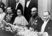 İran Şahı Rıza Pehlevi onuruna Çankaya Köşkünde verdiği yemekte, 16 Haziran 1934