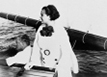 Kabotaj Bayramı dolayısıyla Manevi kızı Prof.Afet İnan ile Moda Yat Kulübünün kotrasıyla Adalara doğru gezintide, 1 Temmuz 1935