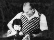 Manevi kızı Ülkü ile Florya Köşkünde, 21 Haziran 1936